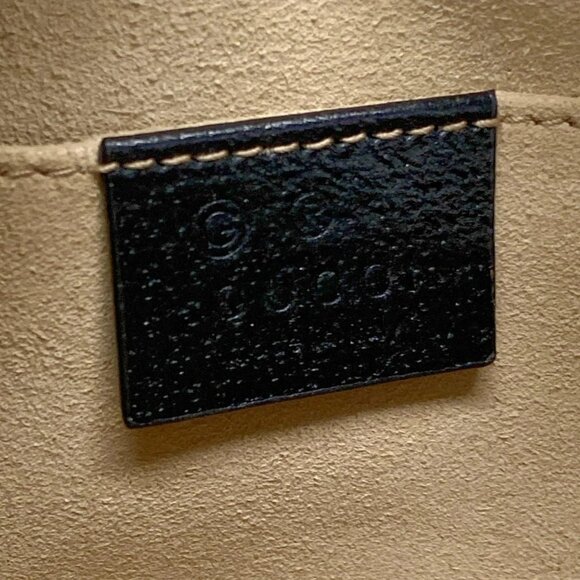 GUCCI Shelly (Web) Black Green Red Leather Shoulder Bag bran854-100325 - Picture 15 of 16